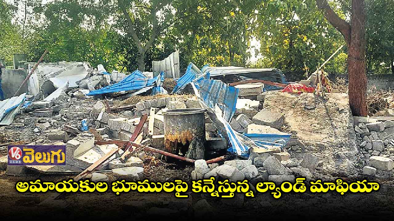 రెచ్చిపోతున్న భూ మాఫియా