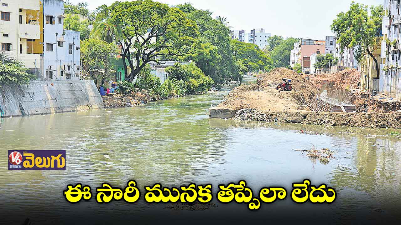37 నాలాల పనుల్లో ఒక్కటీ పూర్తి కాలే