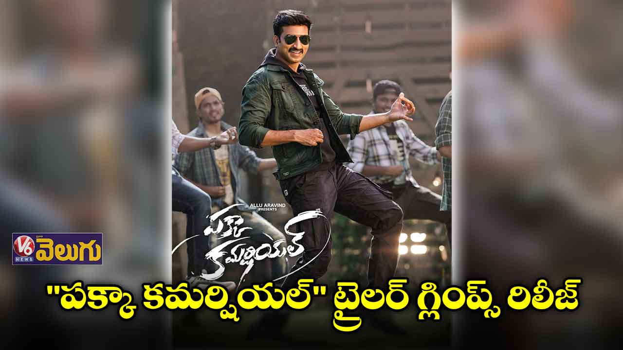 "పక్కా కమర్షియల్" ట్రైలర్ గ్లింప్స్ విడుదల