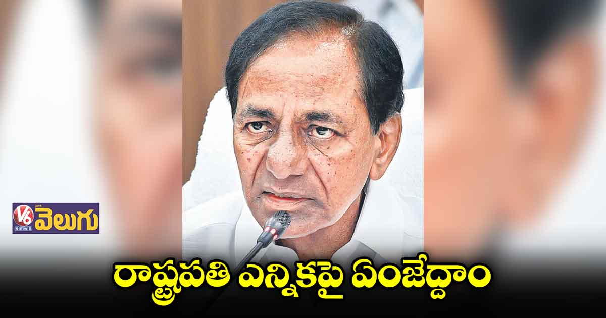రాష్ట్రపతి ఎన్నికపై ఏంజేద్దాం