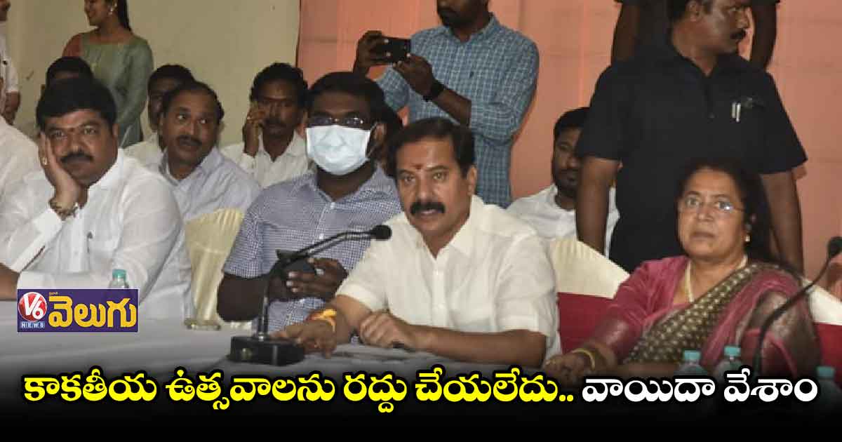 కళాకారులు నిరాశపడొద్దు..కాకతీయ ఉత్సవాలను కొనసాగిస్తాం