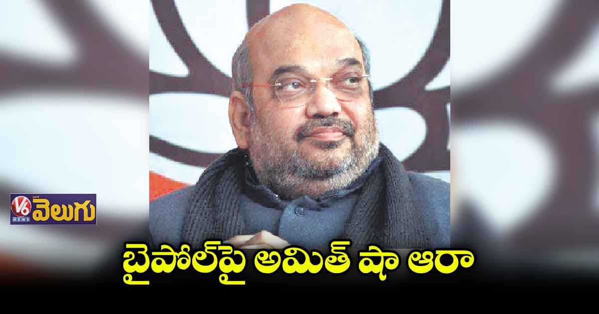 పార్టీ క్యాడర్ను అప్రమత్తం చేస్తున్న కేంద్ర హోంమంత్రి