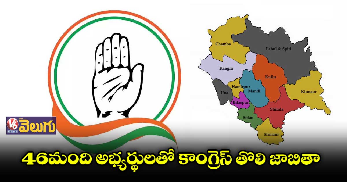హిమాచల్ ఎన్నికలు... తొలి జాబితాను రిలీజ్ చేసిన కాంగ్రెస్