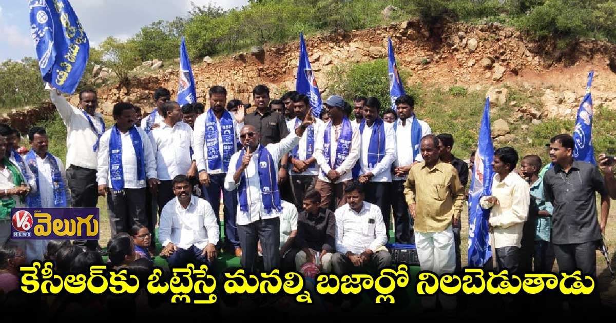 బీఎస్పీ అధికారంలోకి వస్తే పేదల భూములు రెగ్యులరైజ్ చేస్తాం