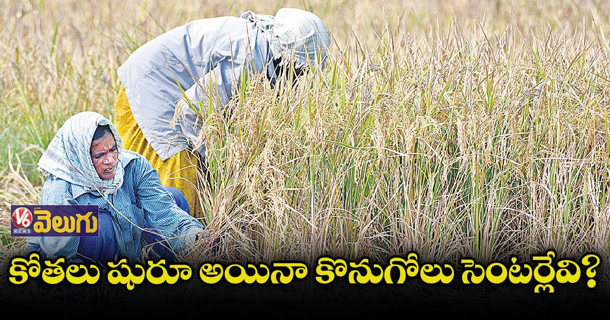 30 జిల్లాల్లో కొనుగోలు కేంద్రాలు ఓపెన్ చేయని సర్కార్