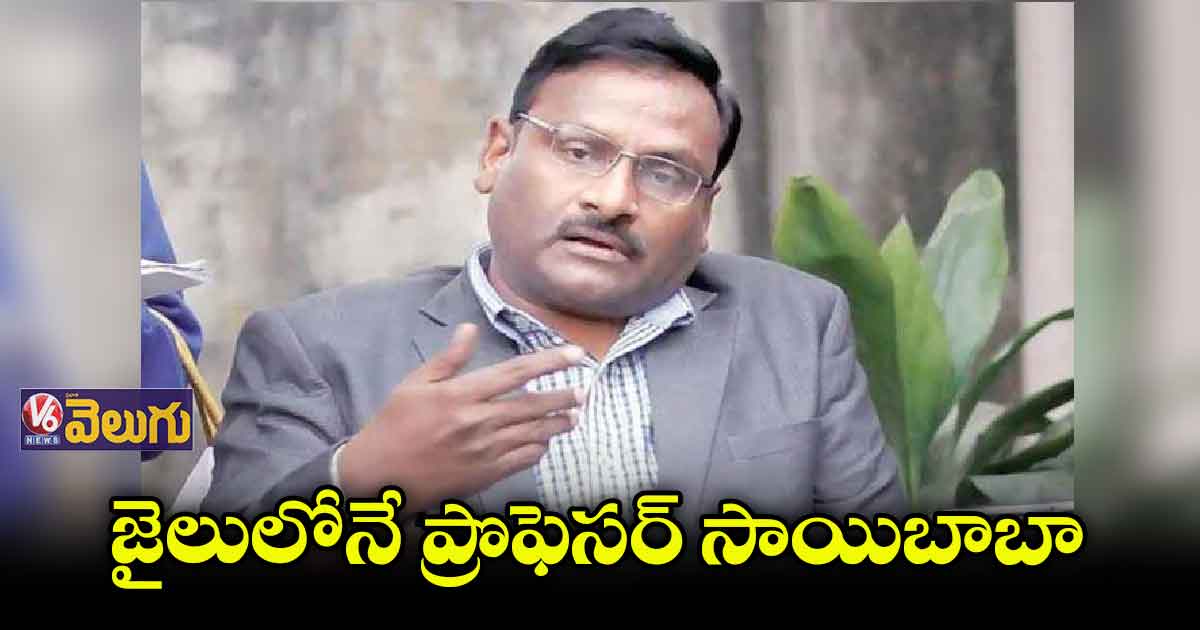 ప్రొఫెసర్ సాయిబాబా విడుదలపై సుప్రీంకోర్టు స్టే