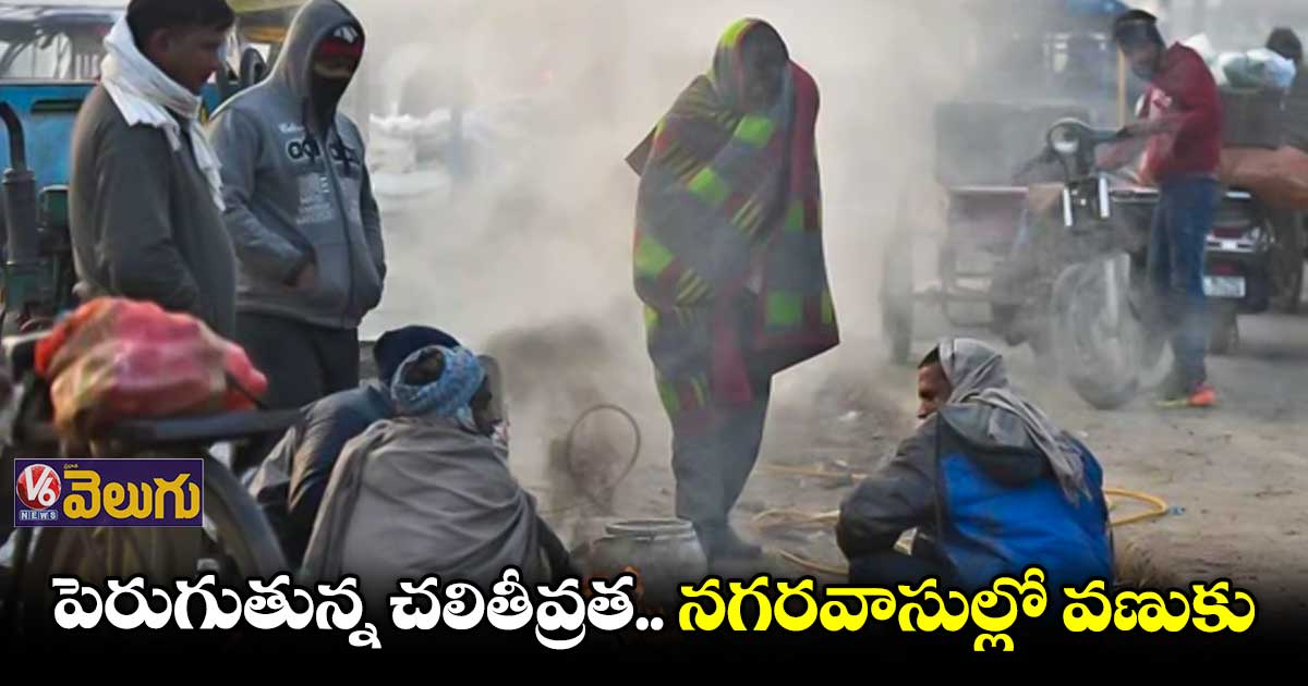 తెలంగాణలో రోజురోజుకి పెరుగుతున్న చలితీవ్రత