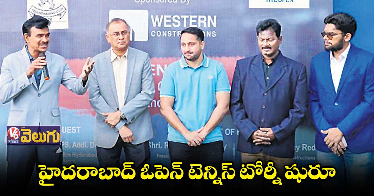 హైదరాబాద్ ఓపెన్ టెన్నిస్ టోర్నీ షురూ