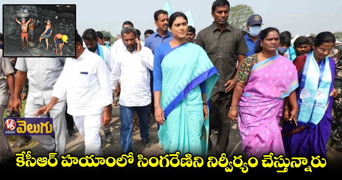  3100 కిలోమీటర్ల మైలురాయి దాటిన వైఎస్ షర్మిల పాదయాత్ర 