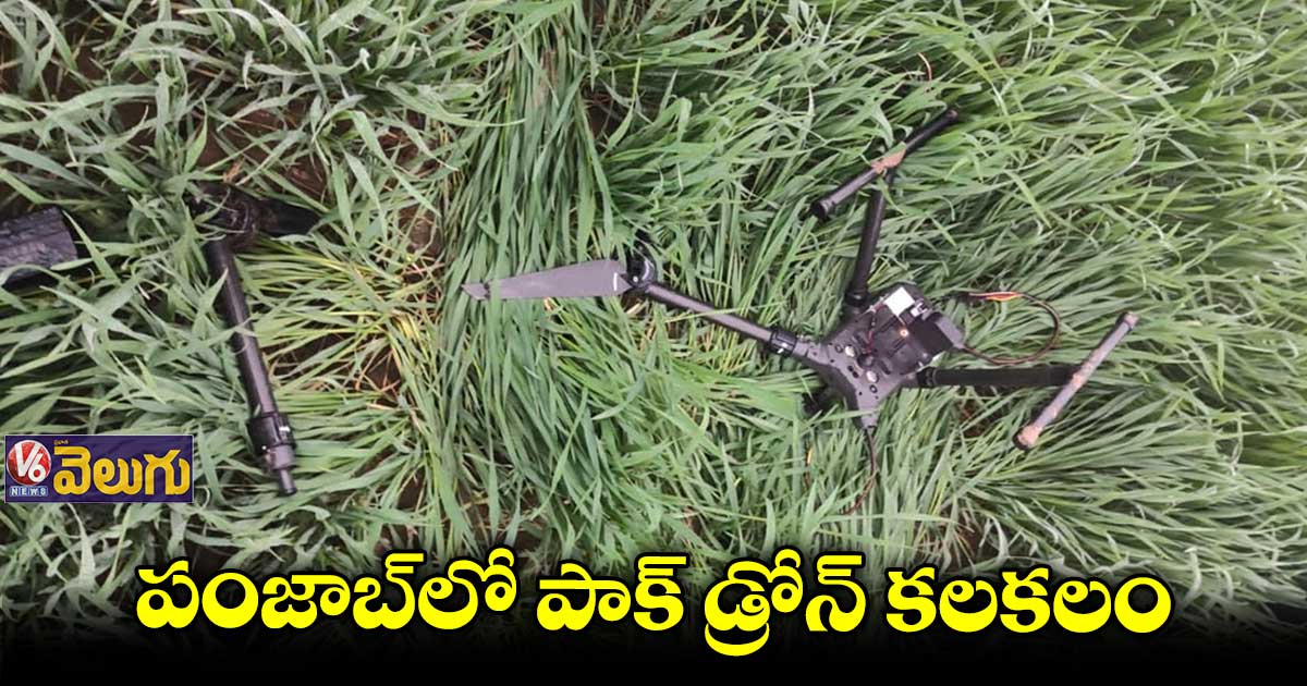 పంజాబ్లో పాక్ డ్రోన్ కలకలం