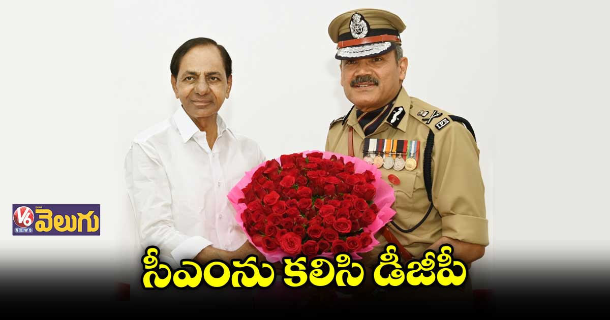 సీఎం కేసీఆర్ను కలిసిన డీజీపీ అంజనీకుమార్