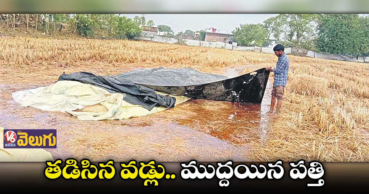 రైతులను ముంచిన మాండౌస్ తుఫాన్
