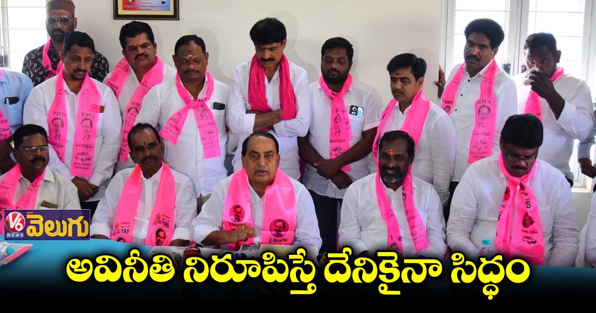 బండి సంజయ్ కు మంత్రి ఇంద్రకరణ్ రెడ్డి సవాల్