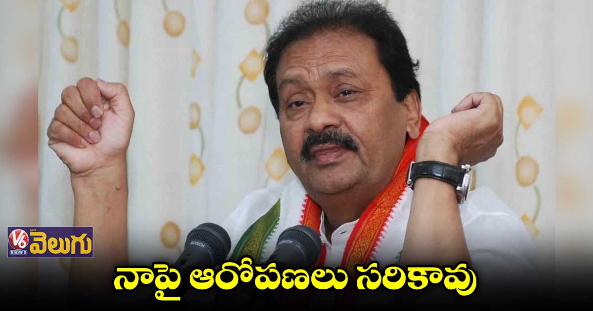 మాస్టర్ ప్లాన్ కు నాకు ఎలాంటి సంబంధం లేదు: షబ్బీర్ అలీ