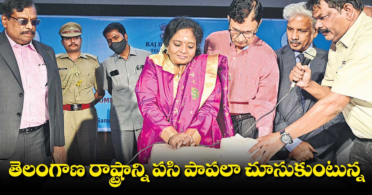 తెలంగాణ రాష్ట్రాన్ని పసి పాపలా చూసుకుంటున్న : గవర్నర్ తమిళిసై