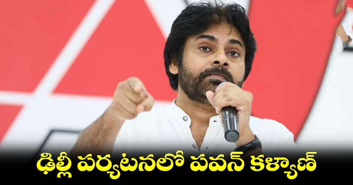 Pawan Kalyan : ఢిల్లీ పర్యటనలో పవన్ కళ్యాణ్