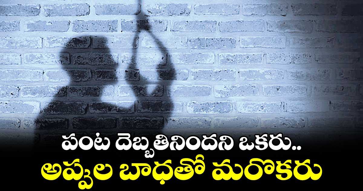 ఇద్దరు రైతుల సూసైడ్