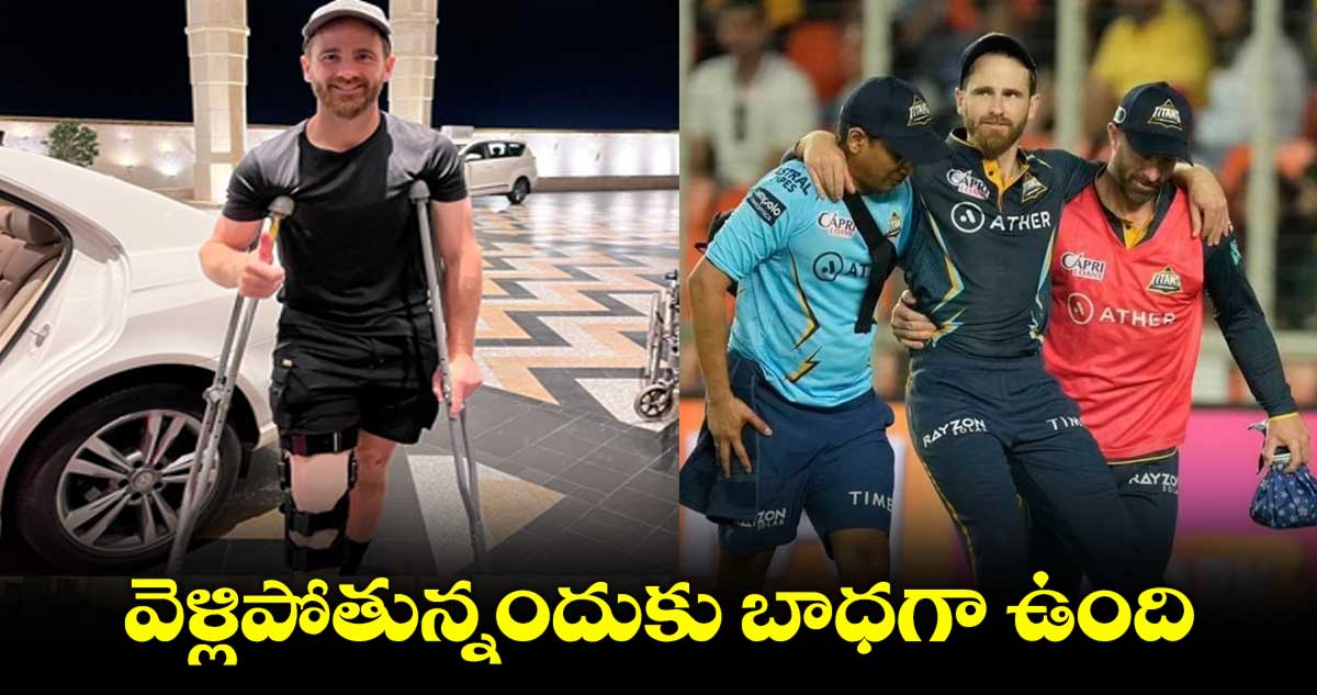 IPL 2023 : త్వరగా వెళ్లిపోతున్నందుకు బాధగా ఉంది: కేన్ విలియమ్సన్