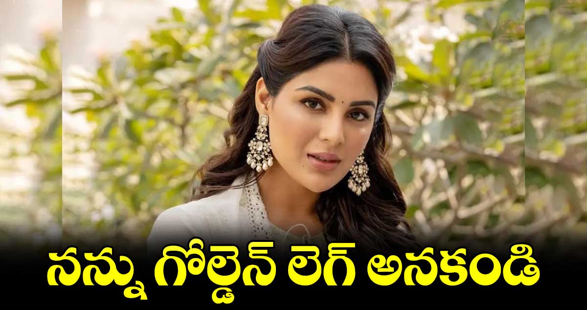 నన్ను గోల్డెన్​ లెగ్​ అనకండి : సంయుక్త మీనన్