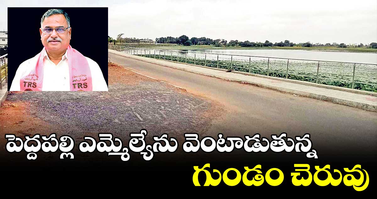 పెద్దపల్లి ఎమ్మెల్యేను వెంటాడుతున్నగుండం చెరువు
