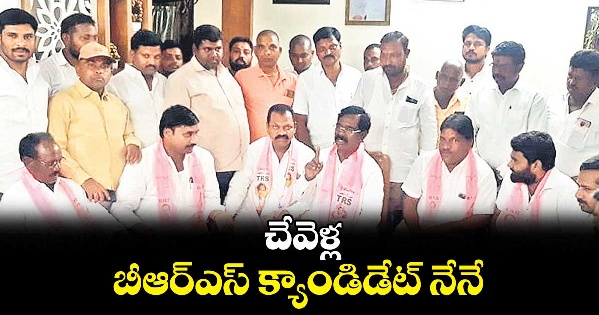 చేవెళ్ల బీఆర్ఎస్​ క్యాండిడేట్​ నేనే: మాజీ ఎమ్మెల్యే రత్నం