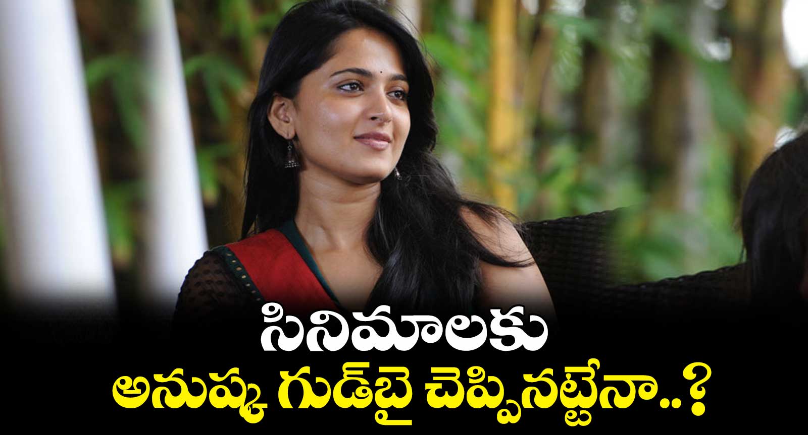 సినిమాలకు అనుష్క గుడ్బై చెప్పినట్టేనా..?