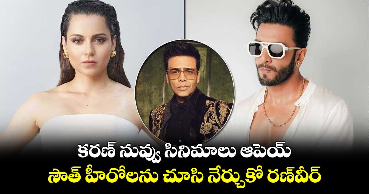 కరణ్ నువ్వు సినిమాలు ఆపెయ్.. సౌత్ హీరోలను చూసి నేర్చుకో రణ్వీర్