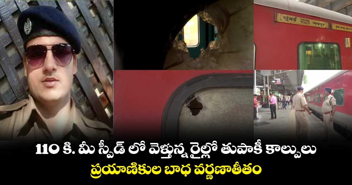 110 కి. మీ స్పీడ్ లో వెళ్తున్న రైల్లో తుపాకీ కాల్పులు.. ప్రయాణికుల బాధ వర్ణణాతీతం
