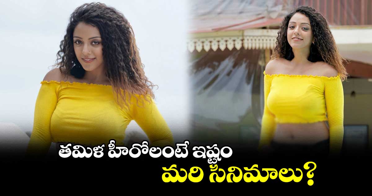 తమిళ హీరోలంటే ఇష్టం.. మరి సినిమాలు?