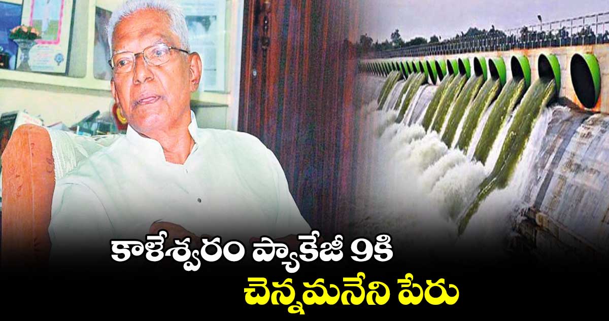 కాళేశ్వరం ప్యాకేజీ 9కి చెన్నమనేని పేరు