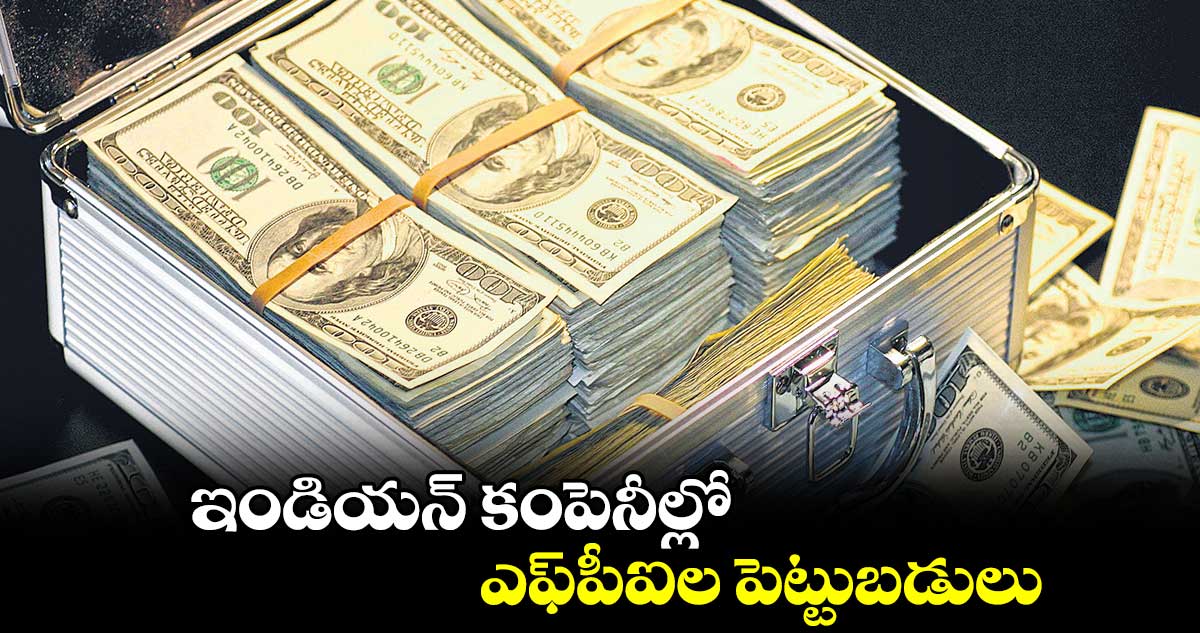 ఇండియన్ కంపెనీల్లో ఎఫ్పీఐల పెట్టుబడులు