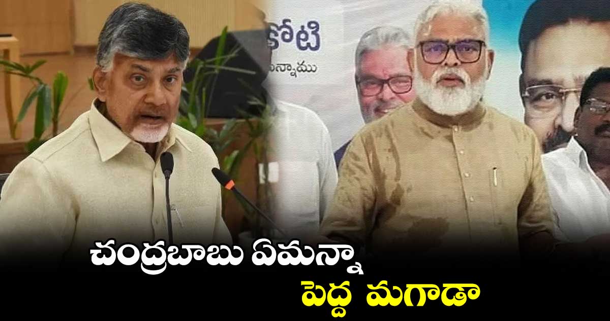 చంద్రబాబు ఏమన్నా పెద్ద మగాడా: మంత్రి అంబటి