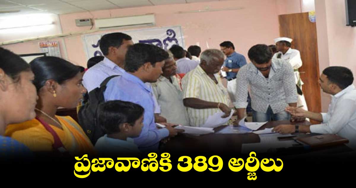 ప్రజావాణికి వచ్చిన అర్జీలను తొందరగా పరిష్కరించాలి : మధుసూదన్
