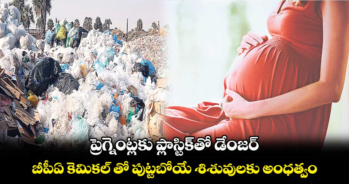 ప్రెగ్నెంట్లకు ప్లాస్టిక్తో డేంజర్..