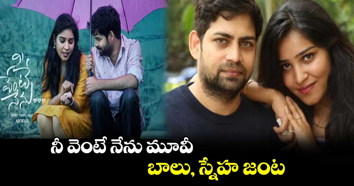 నీ వెంటే నేను మూవీ : బాలు, స్నేహ జంట