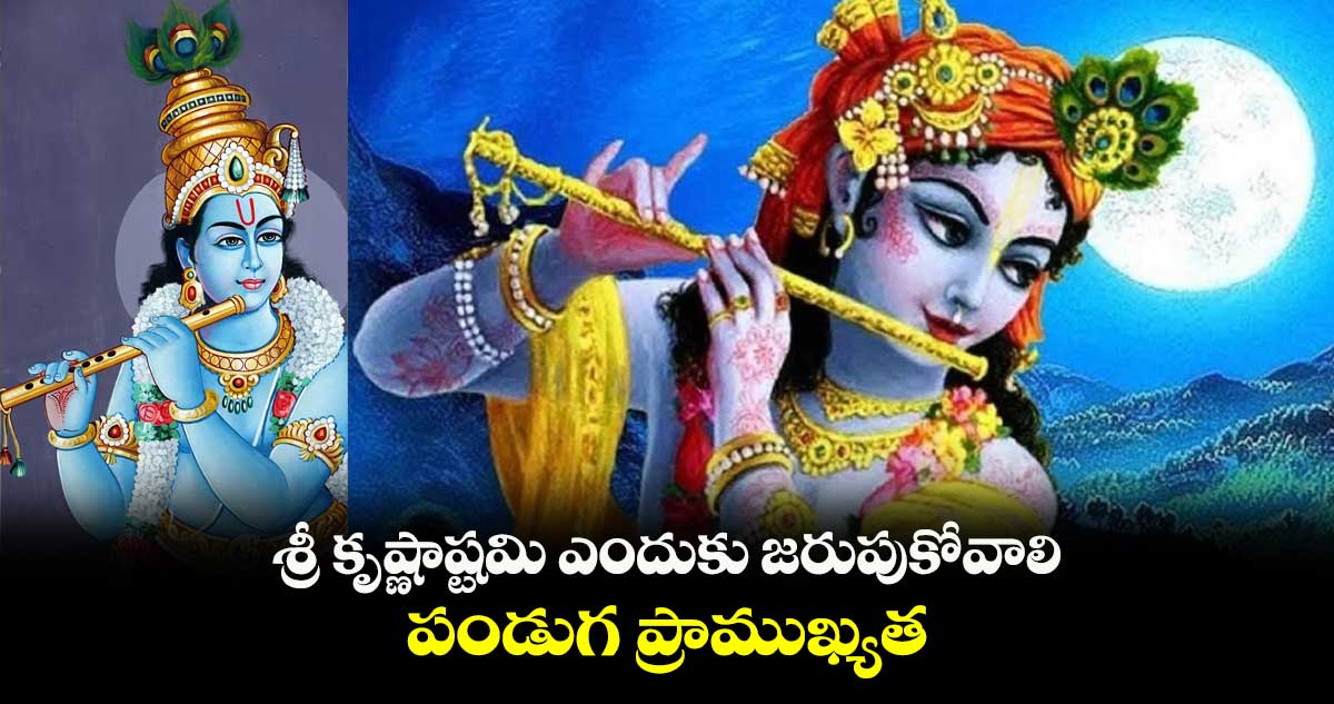 శ్రీ కృష్ణాష్టమి ఎందుకు జరుపుకోవాలి.. పండుగ ప్రాముఖ్యత .. 