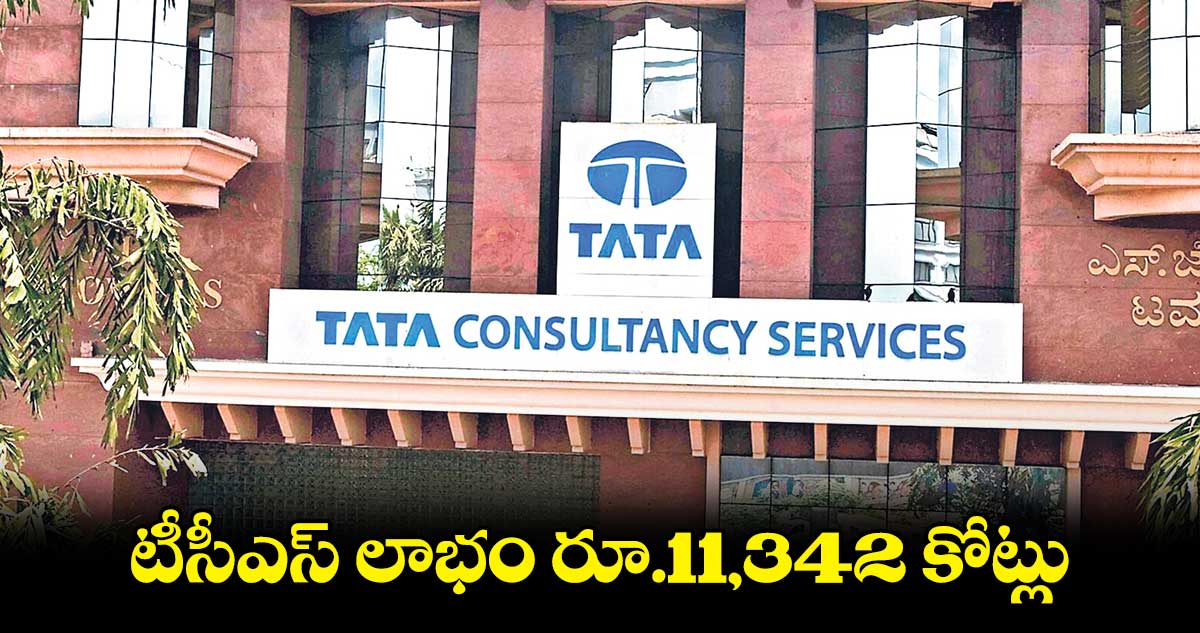 టీసీఎస్ లాభం రూ.11,342 కోట్లు