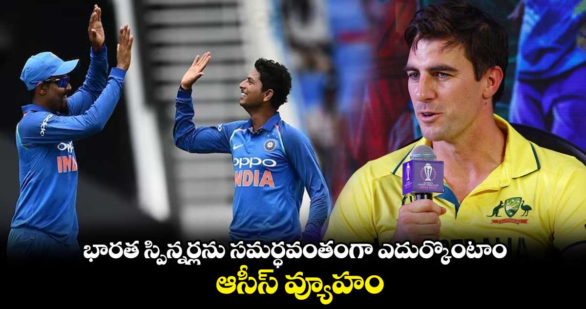 Cricket World Cup: భారత స్పిన్నర్లను సమర్ధవంతంగా ఎదుర్కొంటాం: ఆసీస్ వ్యూహం 