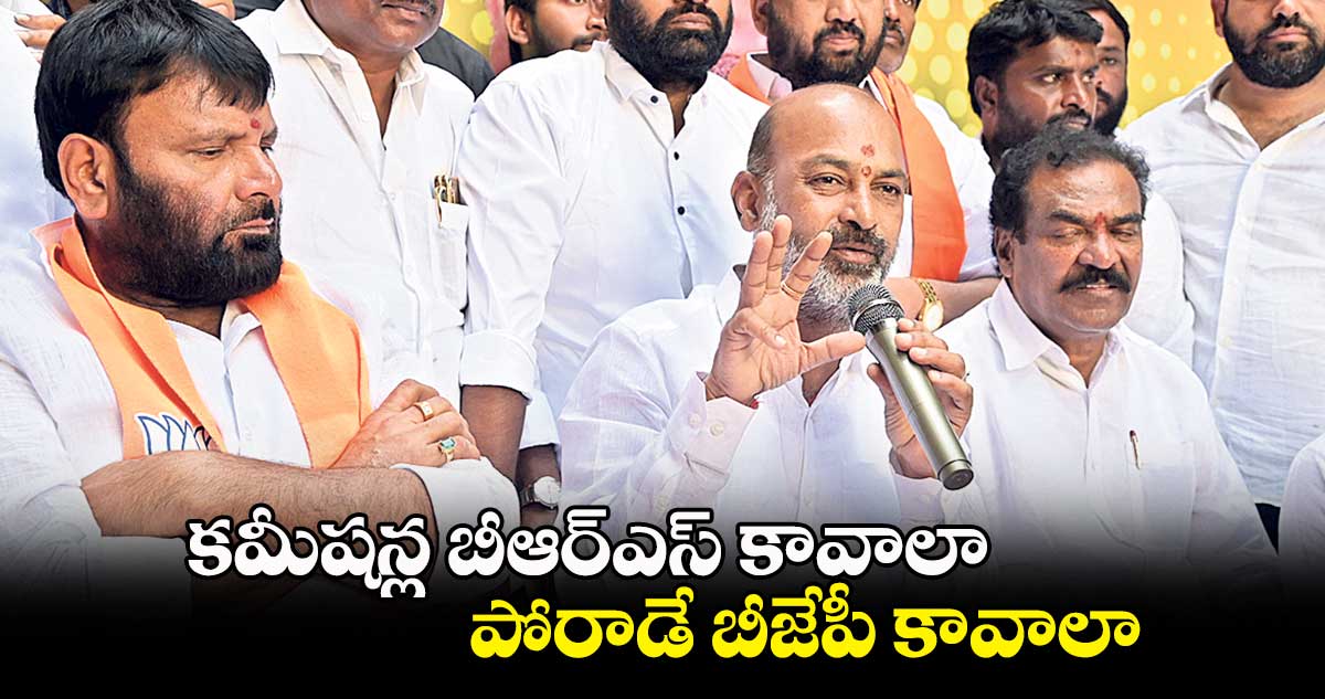 బీఆర్ఎస్ అధికారంలోకొస్తే.. ఉన్న ఇండ్లు కూడా కబ్జా చేస్తరు : బండి సంజయ్