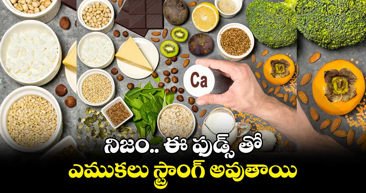 నిజం.. ఈ ఫుడ్స్ తో ఎముకలు స్ట్రాంగ్ అవుతాయి