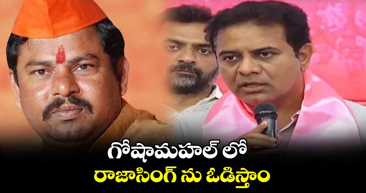 కాంగ్రెస్ మూడు చోట్ల డమ్మీ అభ్యర్థులను పెట్టింది:కేటీఆర్