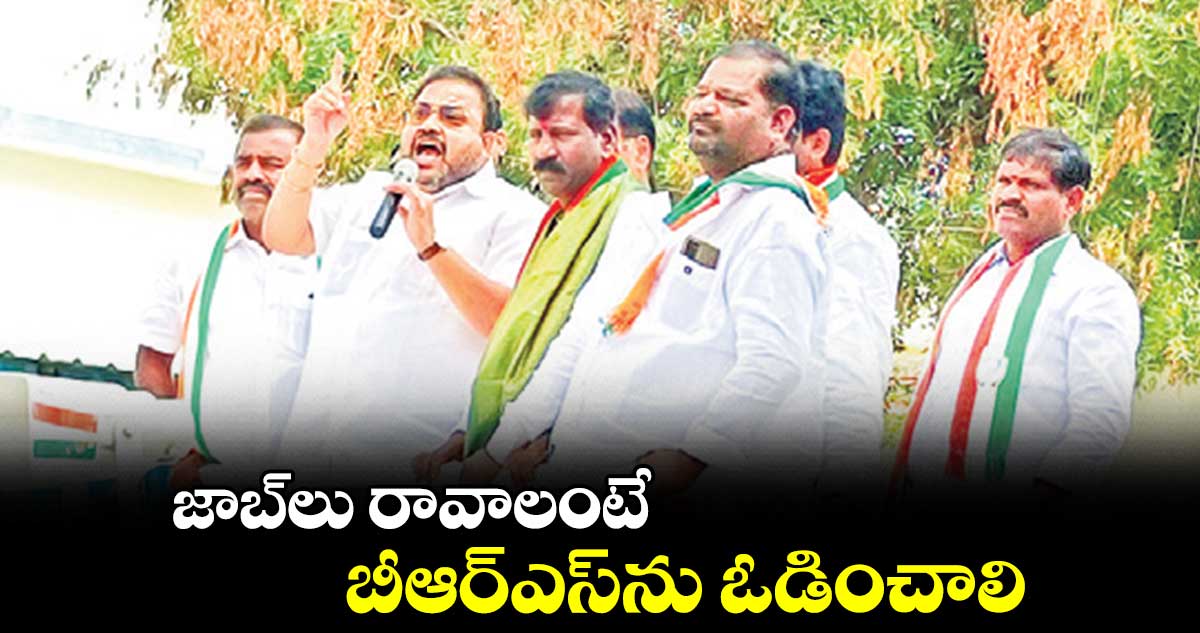 మార్పు రావాలంటే కాంగ్రెస్ రావాల్సిందే : పామెన భీం భరత్ 