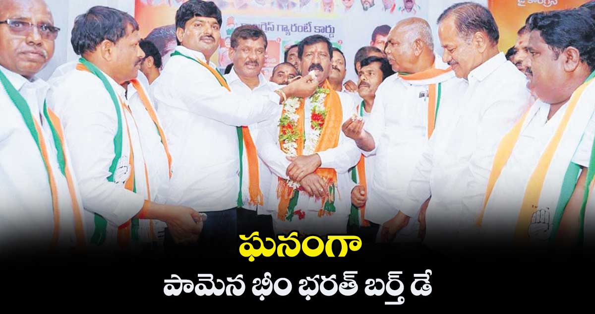 ఘనంగా పామెన భీం భరత్ బర్త్ డే