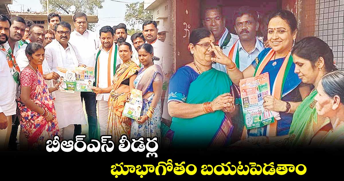 బీఆర్ఎస్​ లీడర్ల భూభాగోతం బయటపెడతాం : ఆవుల రాజిరెడ్డి