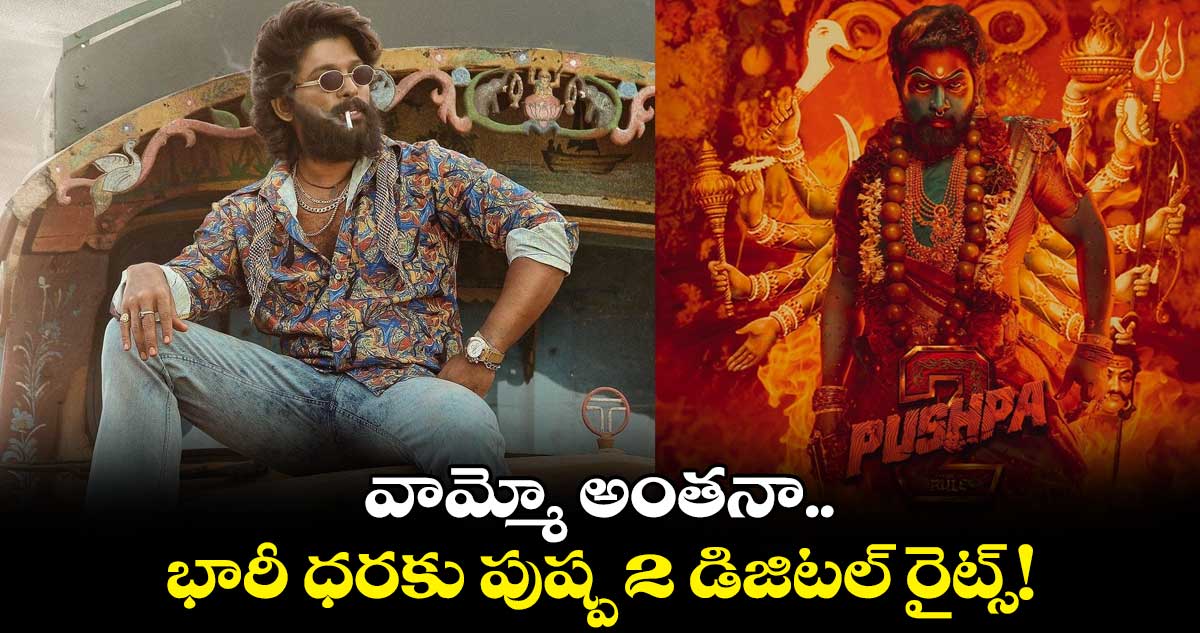 వామ్మో అంతనా.. భారీ ధరకు పుష్ప 2 డిజిటల్ రైట్స్!