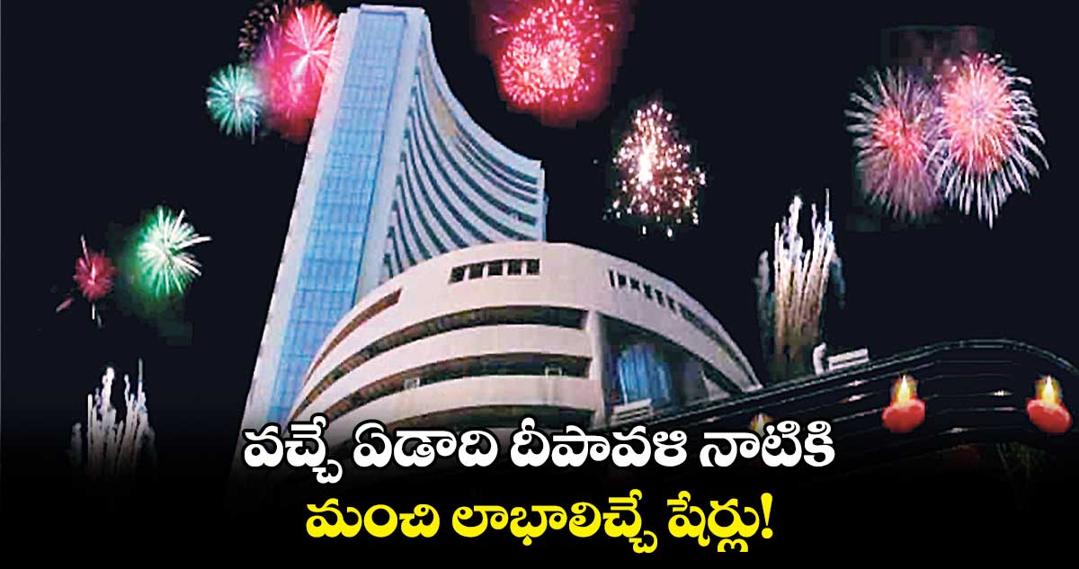 వచ్చే ఏడాది దీపావళి నాటికి మంచి లాభాలిచ్చే షేర్లు!