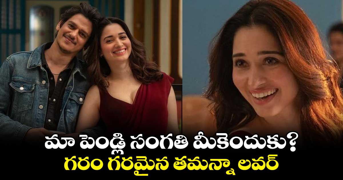 మా పెండ్లి సంగతి మీకెందుకు? గరం గరమైన తమన్నా లవర్