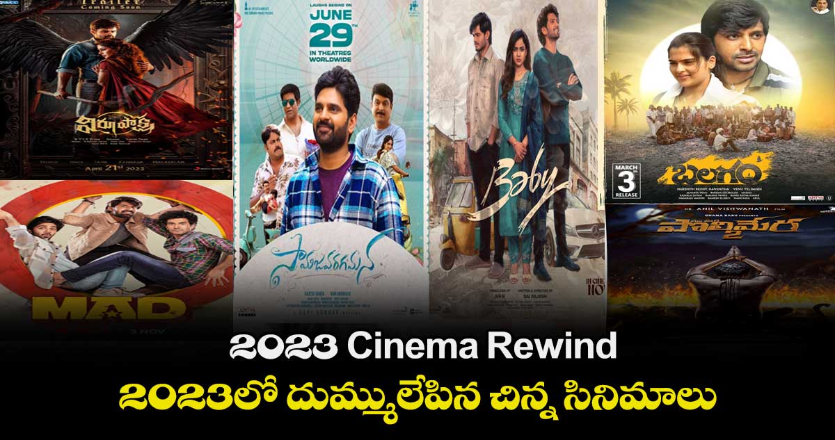 2023 Cinema Rewind: 2023లో దుమ్ములేపిన చిన్న సినిమాలు