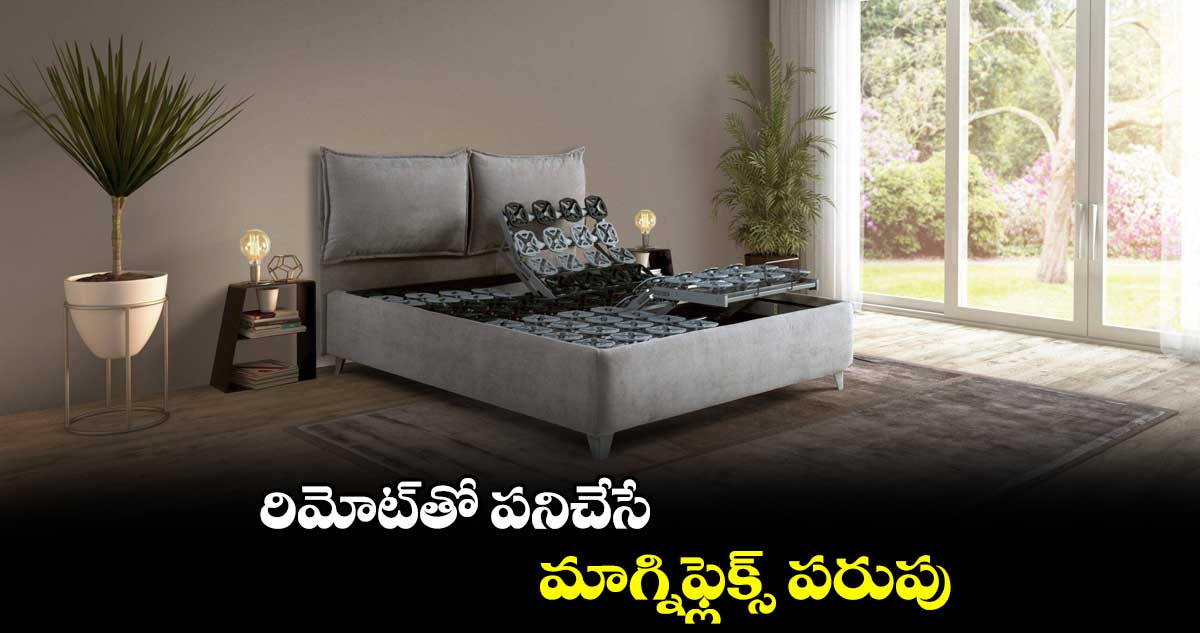 రిమోట్తో పనిచేసే మాగ్నిఫ్లెక్స్ పరుపు