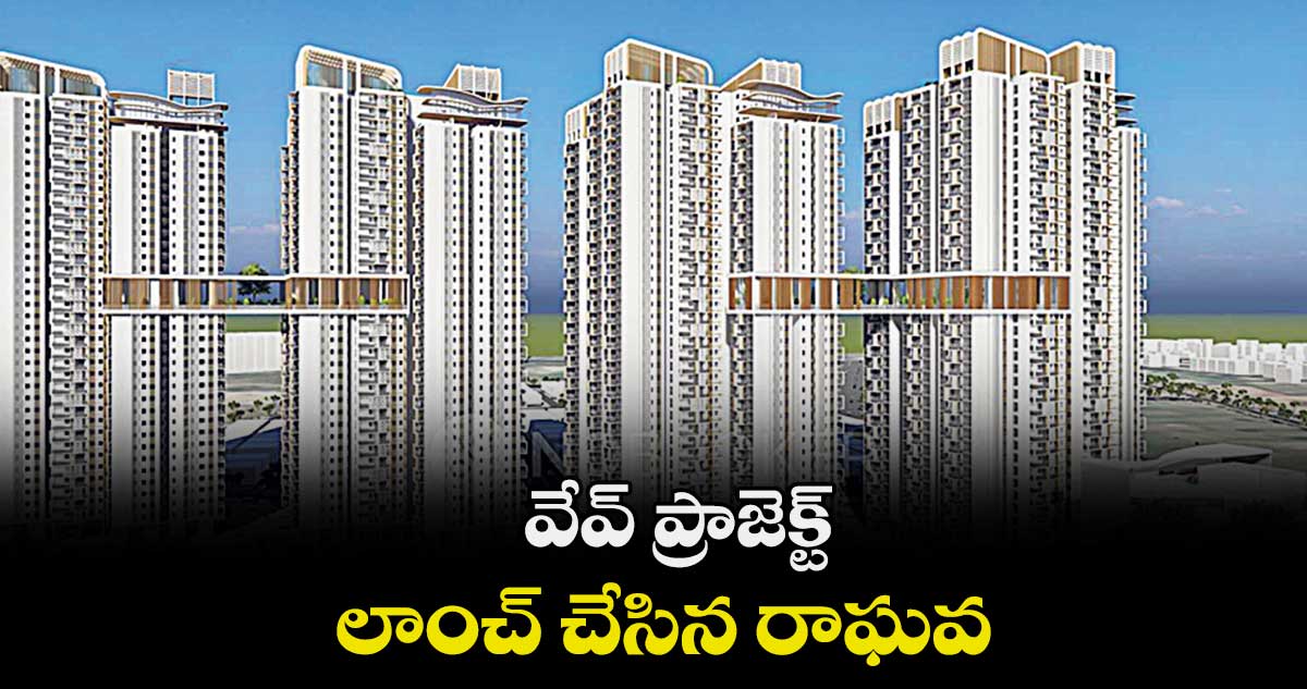 వేవ్ ప్రాజెక్ట్ లాంచ్ చేసిన రాఘవ